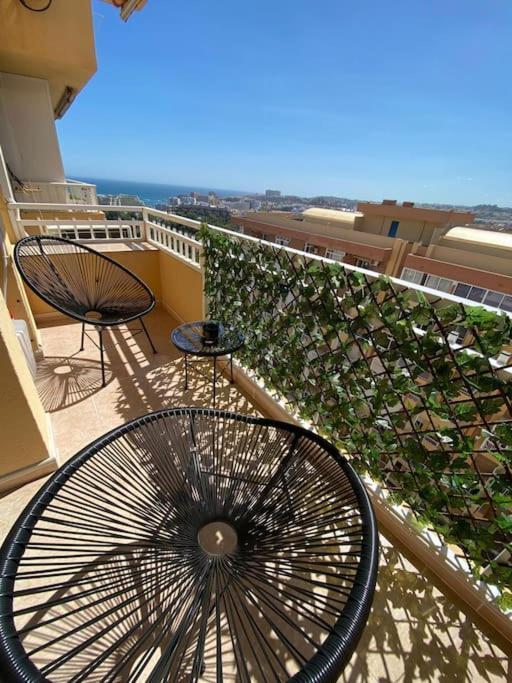 Apt Con Espectacular Vista, Piscinas, Recep 24 Hs Benalmadena Exterior photo
