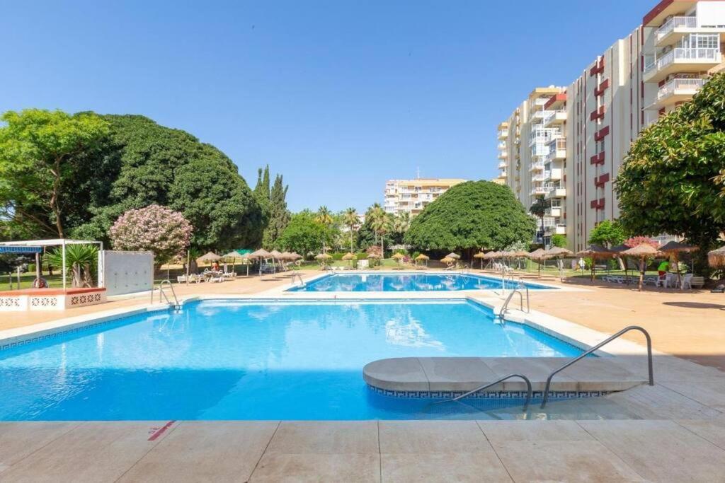 Apt Con Espectacular Vista, Piscinas, Recep 24 Hs Benalmadena Exterior photo